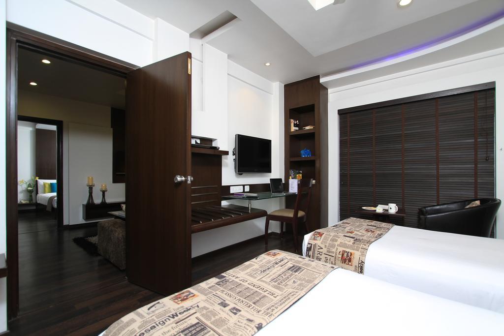 Melange Astris Aparthotel Bangalore Exterior foto
